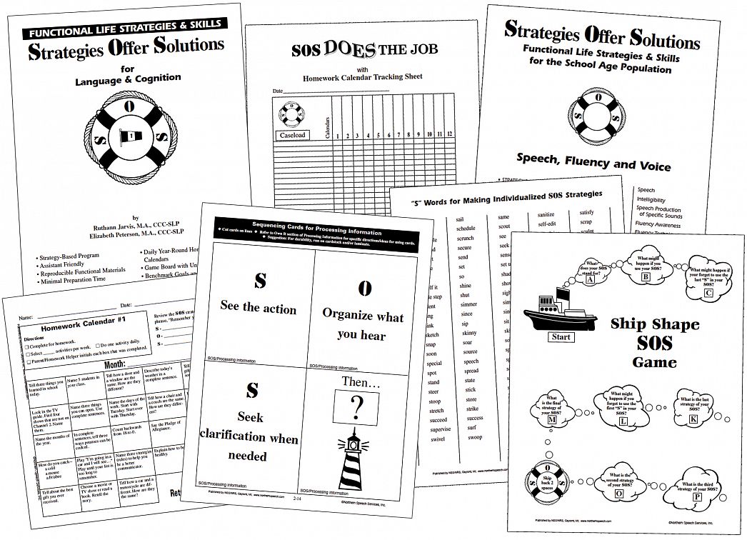 SOS Materials For Speech Therapy