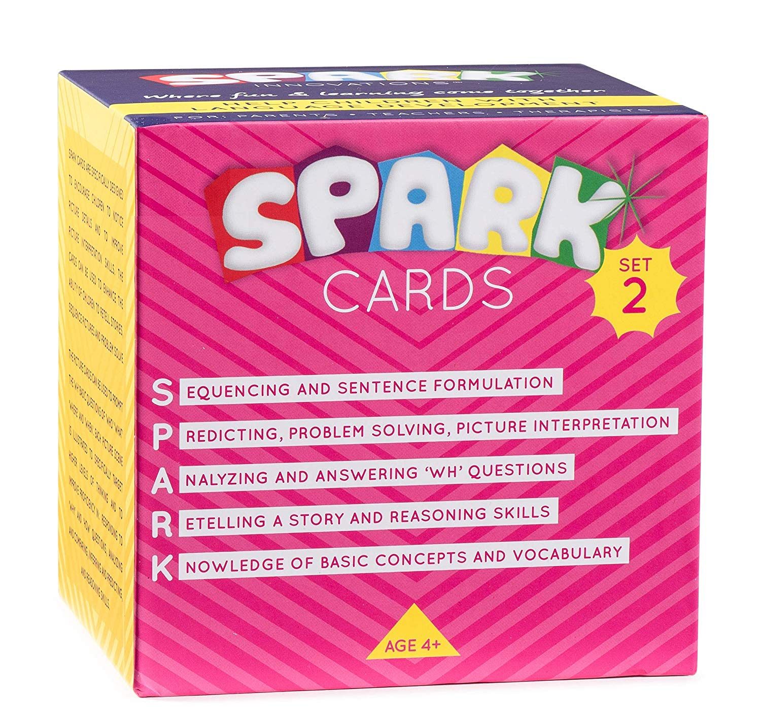 Spark Card Set 2 - Speech Therapy Materials