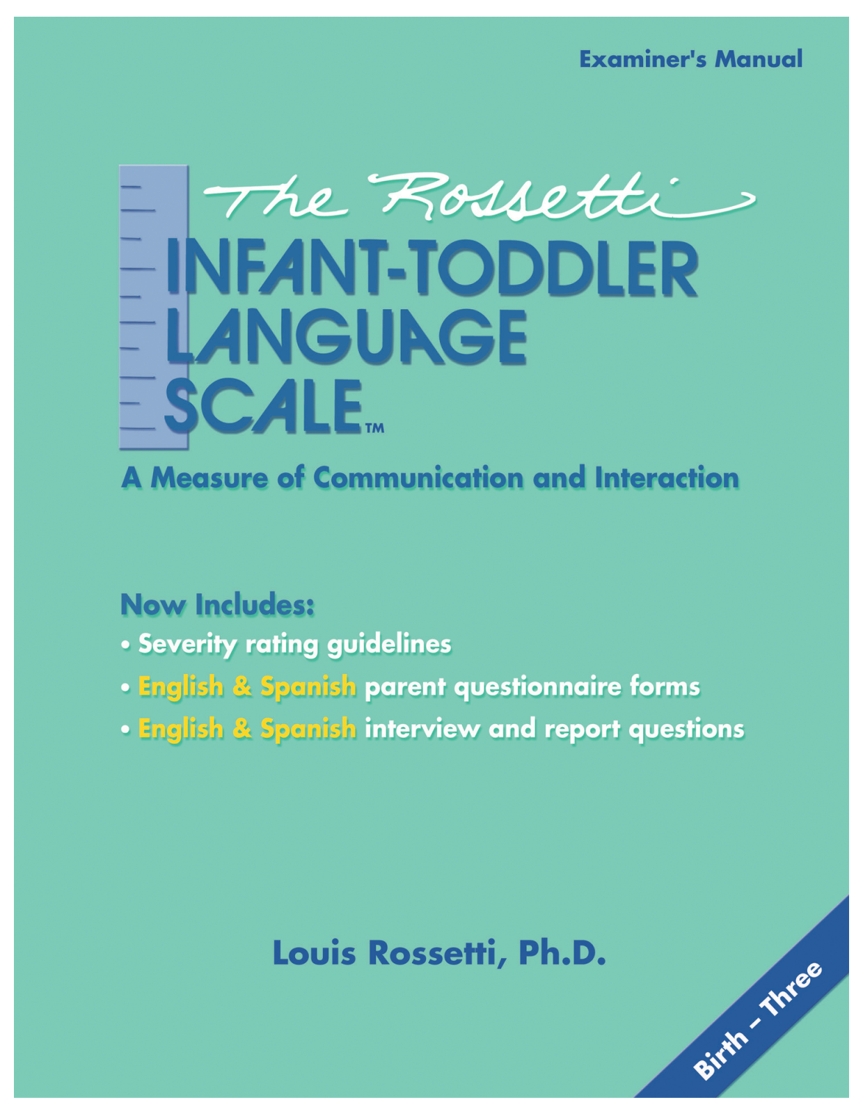 rossetti infant toddler language scale