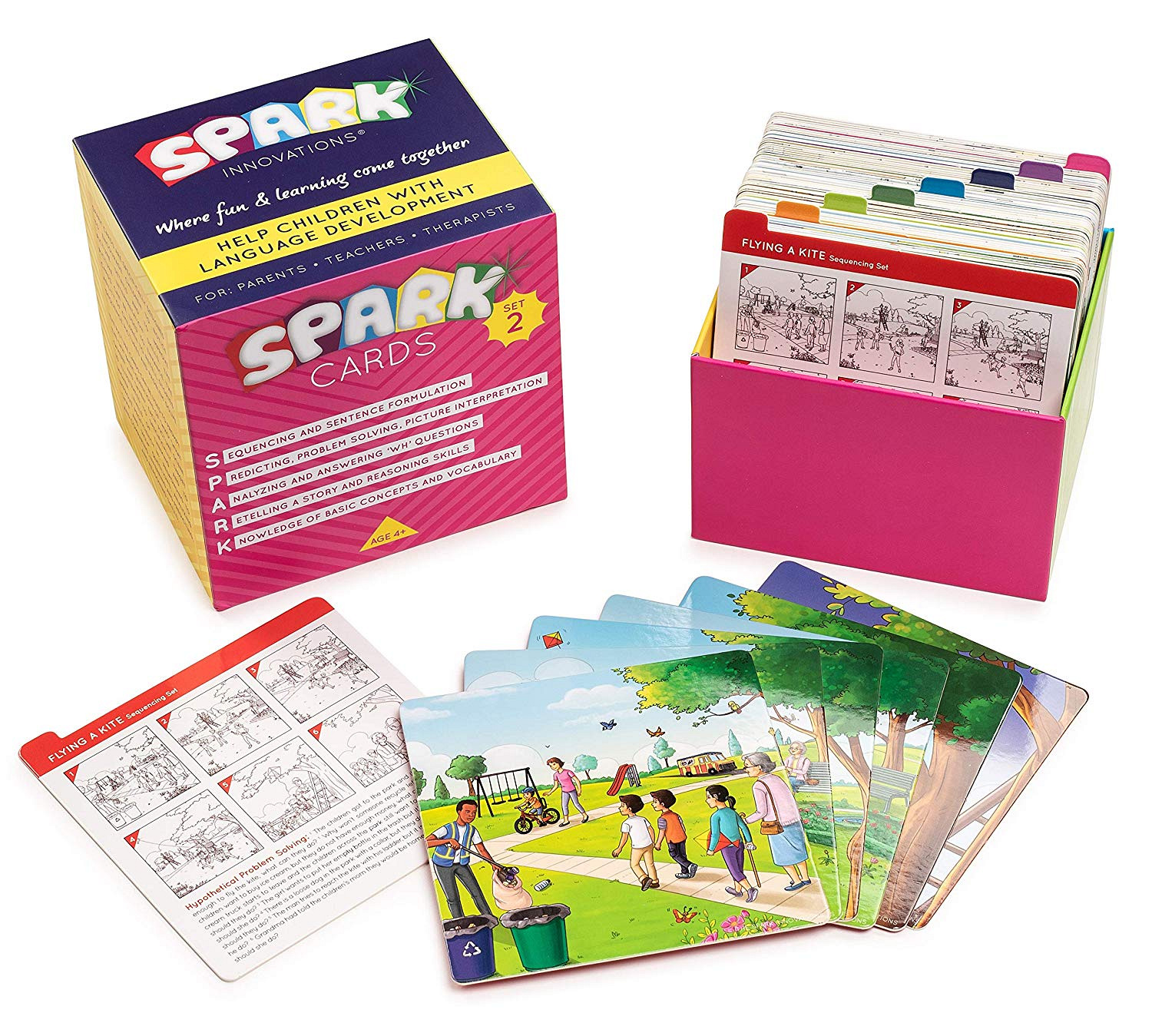 Spark Cards Set 2 Sequencing and Language Skills