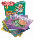 Save $27 when you order all 16 books in the Articulation Storybooks series. Children love these wonderfully illustrated, engaging storybooks. Each book highlights and repeats a specific sound/letter throughout the book. Use to reinforce learned sounds at the sentence level, improve phonological awareness and teach language concepts.