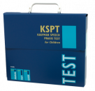 Diagnostic test to aid in the diagnosis and treatment of childhood apraxia of speech. KSPT measures a child's imitative responses to the clinician, identifies where the speech system is breaking down, and points to a systematic course of treatment. Breakdowns in KSPT match the levels of treatment in the Kaufman Treatment Kits, allowing for a seamless transition to therapy. Ages: 2;0 – 5;11.