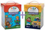 Save $100 when you combine these two best-selling apraxia treatment resources. Kaufman Kit 1 will teach children to combine consonants and vowels to form words. Once a child has mastered the sounds in Kaufman Kit 1, Treatment Kit 2 helps to refine intelligibility by addressing more complicated speech motor movements and synthesis into initial and final word positions.