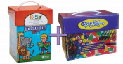 Kit 1 helps to develop vocal skills for children who struggle to speak, and the K&K helps to select and shape vocal language for individuals with complex communication needs.