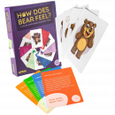 Introducing How Does Bear Feel, a fantastic therapy tool for kids that comes with 20 large bear emotion cards and 100 short story scenarios that are highly relatable to kids. These emotion cards are designed to help children improve their coping techniques and emotional understanding in a fun and interactive way.