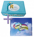 SAVE $61 when you order these 2 innovative therapy programs! 'R' Made Simple is an entirely different approach to /r/ remediation.  Color My Conversation teaches the language and social skills needed for face-to-face conversations!