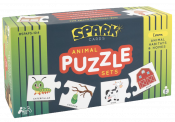 These thick, durable, and illustrated animal puzzle pieces support language development through play and increase vocabulary. Learn Animal Habitats and Homes in a fun way. Develop memory, language skills, vocabulary, and associations while having fun! Great for pre-school, classroom, speech therapy, center play, autism, education, family fun, and ESL & ELL games.