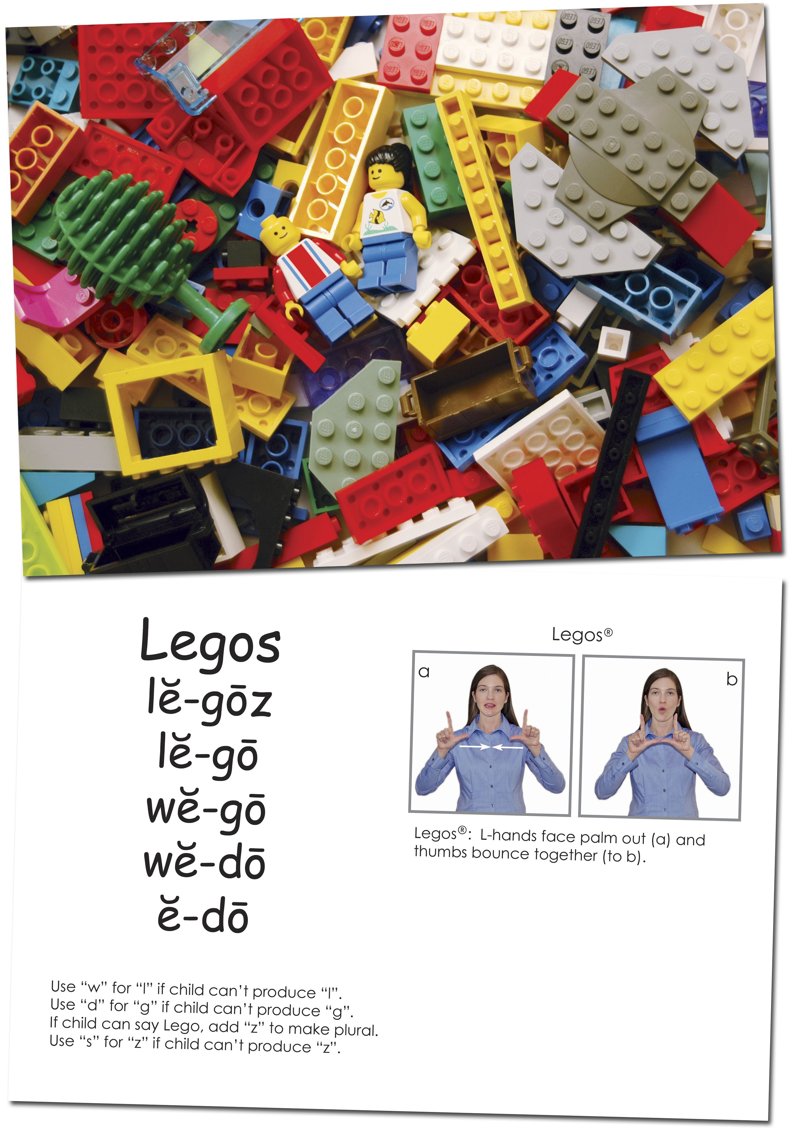 Sign to Talk Nouns - Legos