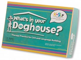 Kaufman Apraxia Therapy - Doghouse Game for Carryover 