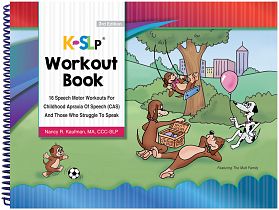 Kaufman Apraxia Therapy - Workout Book for Carryover