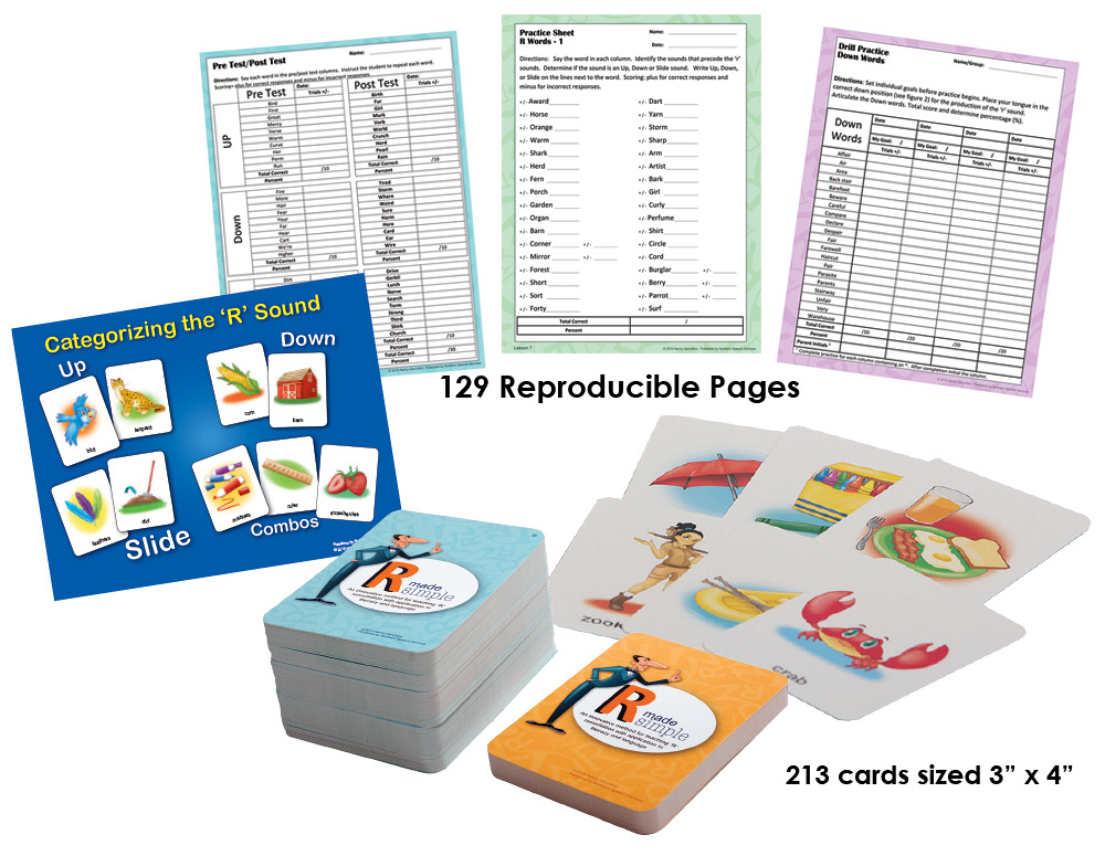 R Made Simple - Speech Therapy Cards