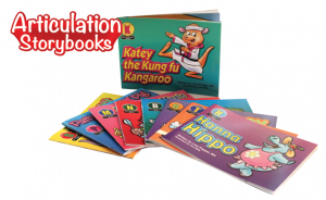 Articulation Storybooks &mdash; Basic Consonants Set