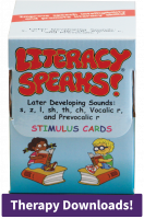 Literacy Speaks!&reg; Later Developing Sounds