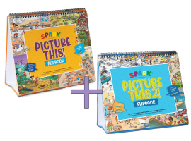 Spark Picture This 1 &amp; 2 Flipbooks Combo