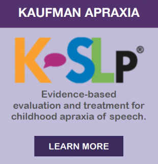 Kaufman Apraxia Therapy