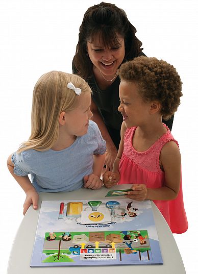 Color My Conversation - Speech Therapy Game Board