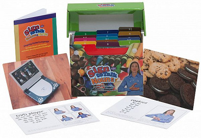 Speech Therapy - Sign to Talk Nouns Cards