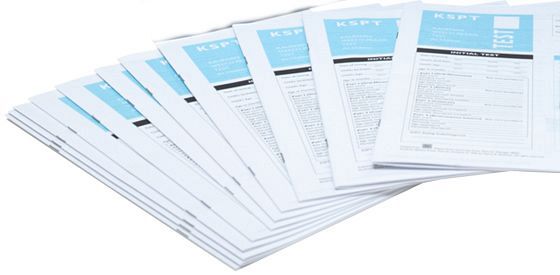 KSPT - Kaufman Apraxia Test Score Sheets