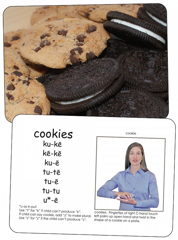 K&K Sign to Talk - Cookie Card