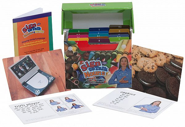 Speech Therapy - Sign to Talk Nouns Cards