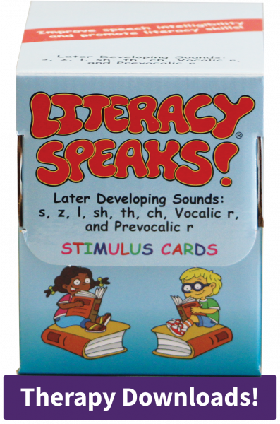 Literacy Speaks!&reg; Later Developing Sounds