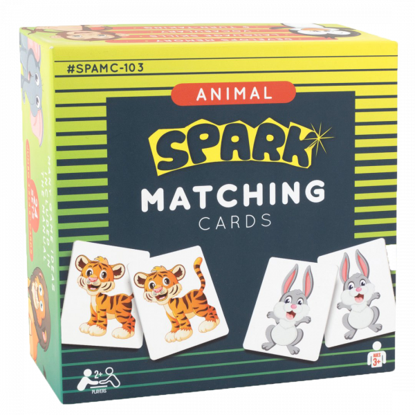 Spark Animal Matching Cards