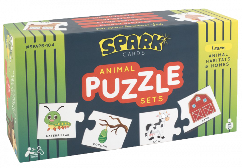 Spark Animal Puzzle Set