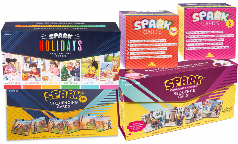 Spark Sequencing Cards 5-Set Combo