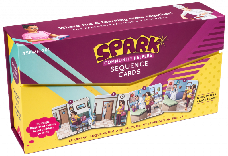 Spark Community Helpers Sequencing Cards